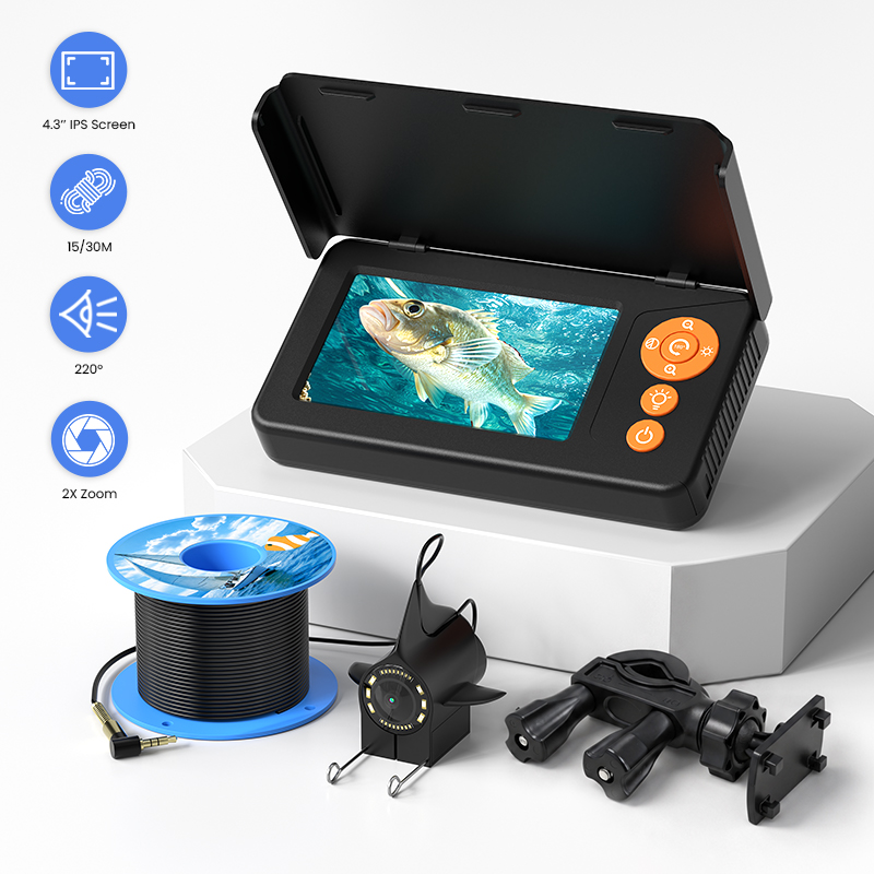 Onderwaterviscamera met 4,3 in - Fish Finder Cable recensie en prijs